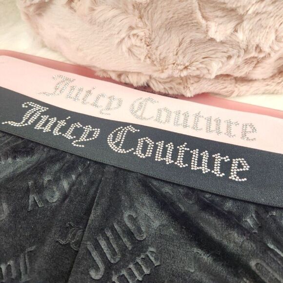 1X {Juicy Couture} Velvet Sleep Shorts - Picture 3 of 3